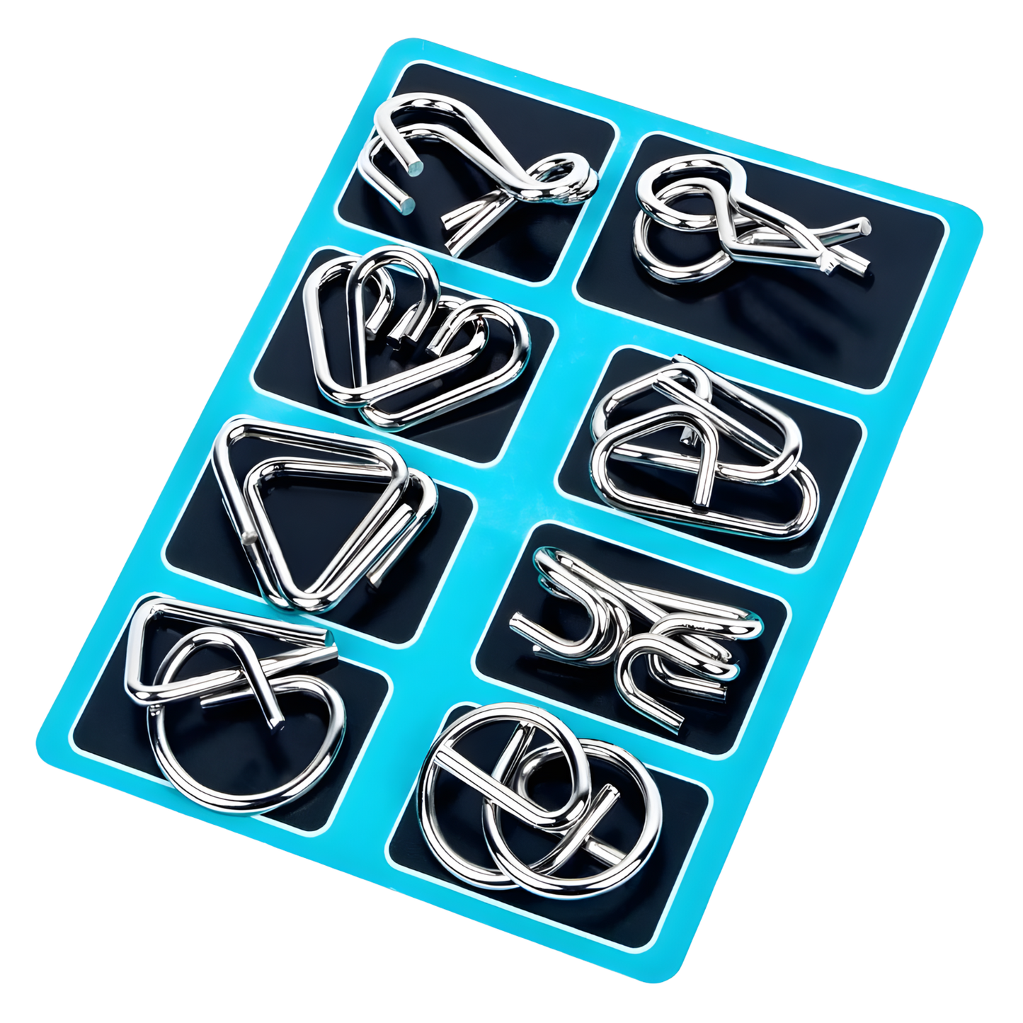 8 pcs Interactive puzzle